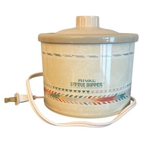 Rival | Little Dipper | Tested Electric Stoneware Server | Cream | Southwestern